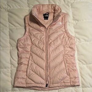 The North Face Pink Puffer Vest